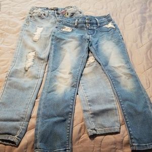 Two pairs of jeans